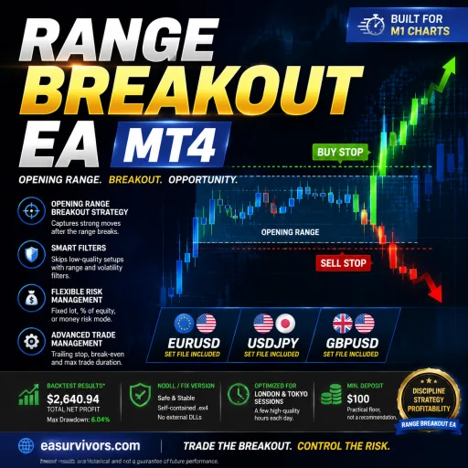 Range Breakout EA MT4