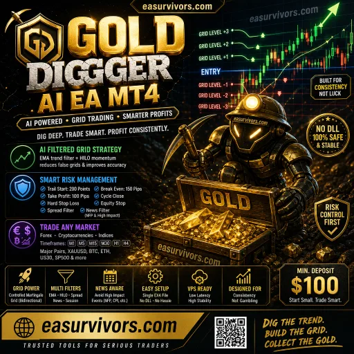 Gold Digger AI EA MT4